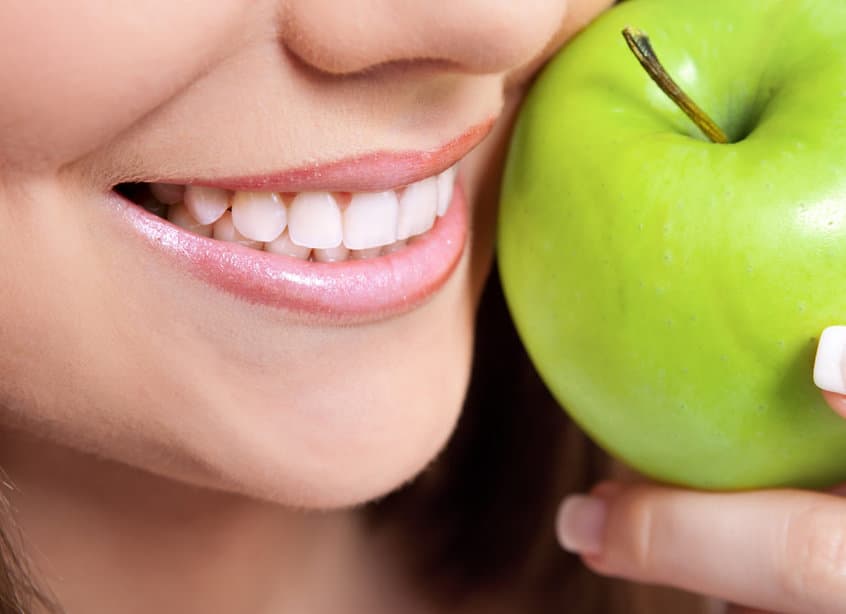 Bright healthy smile