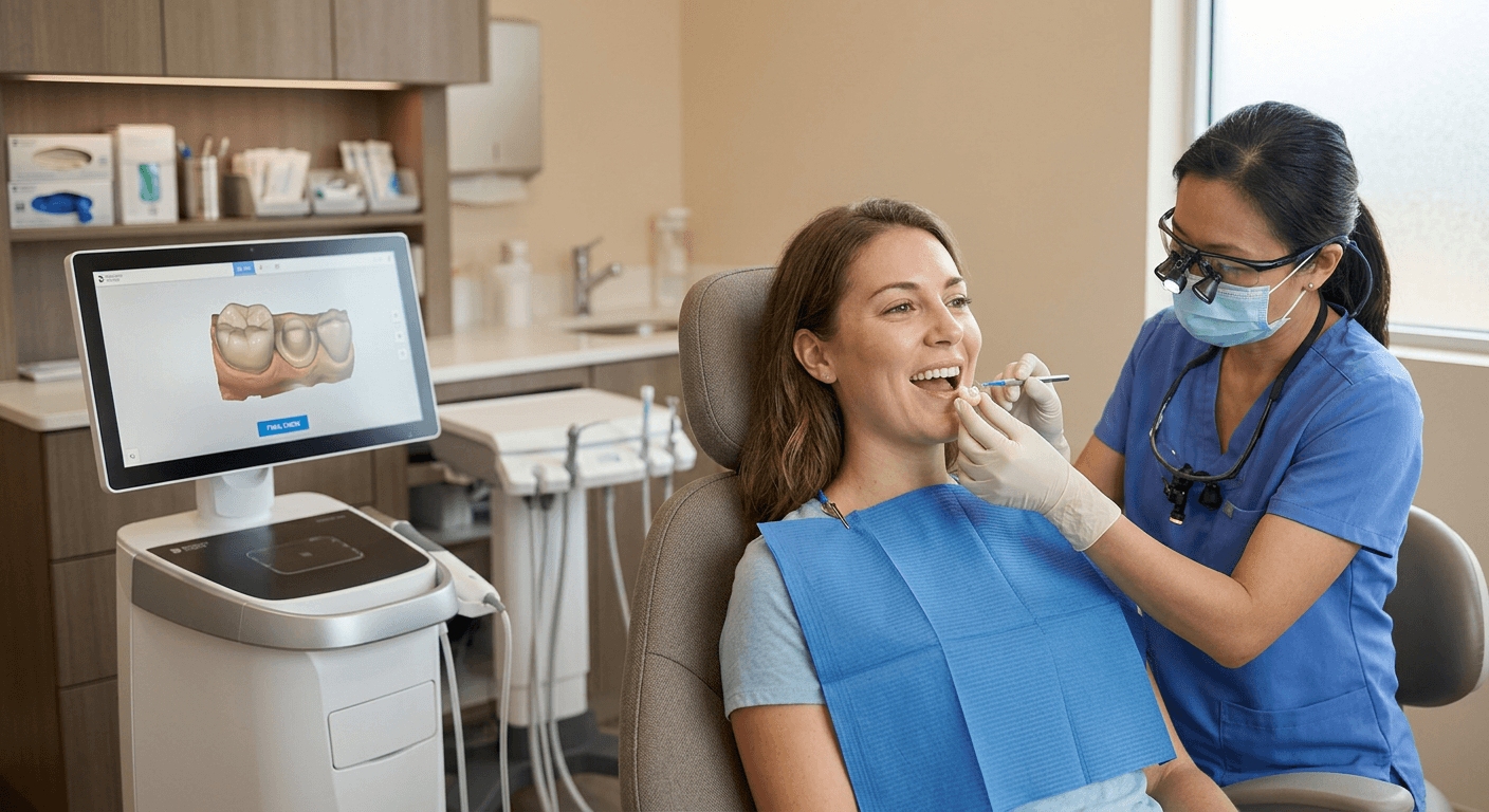 What to Expect During CEREC Same-Day Crown Work
