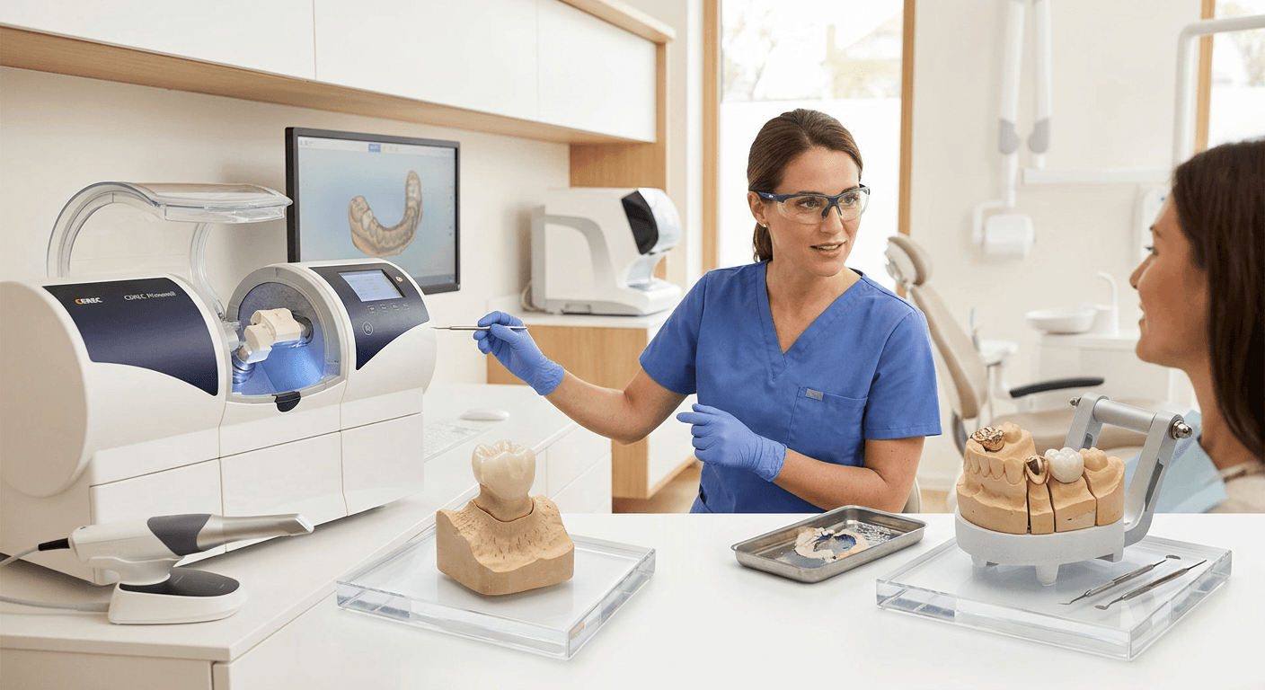CEREC Crowns vs Traditional Crowns: Cost, Durability & Recovery Compared