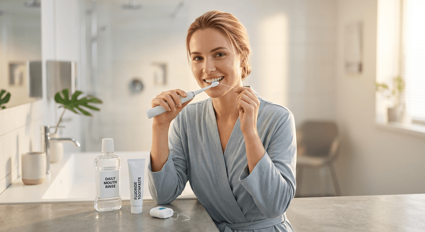 The Daily Oral Hygiene Routine Dentists Recommend for Healthy Teeth and Gums
