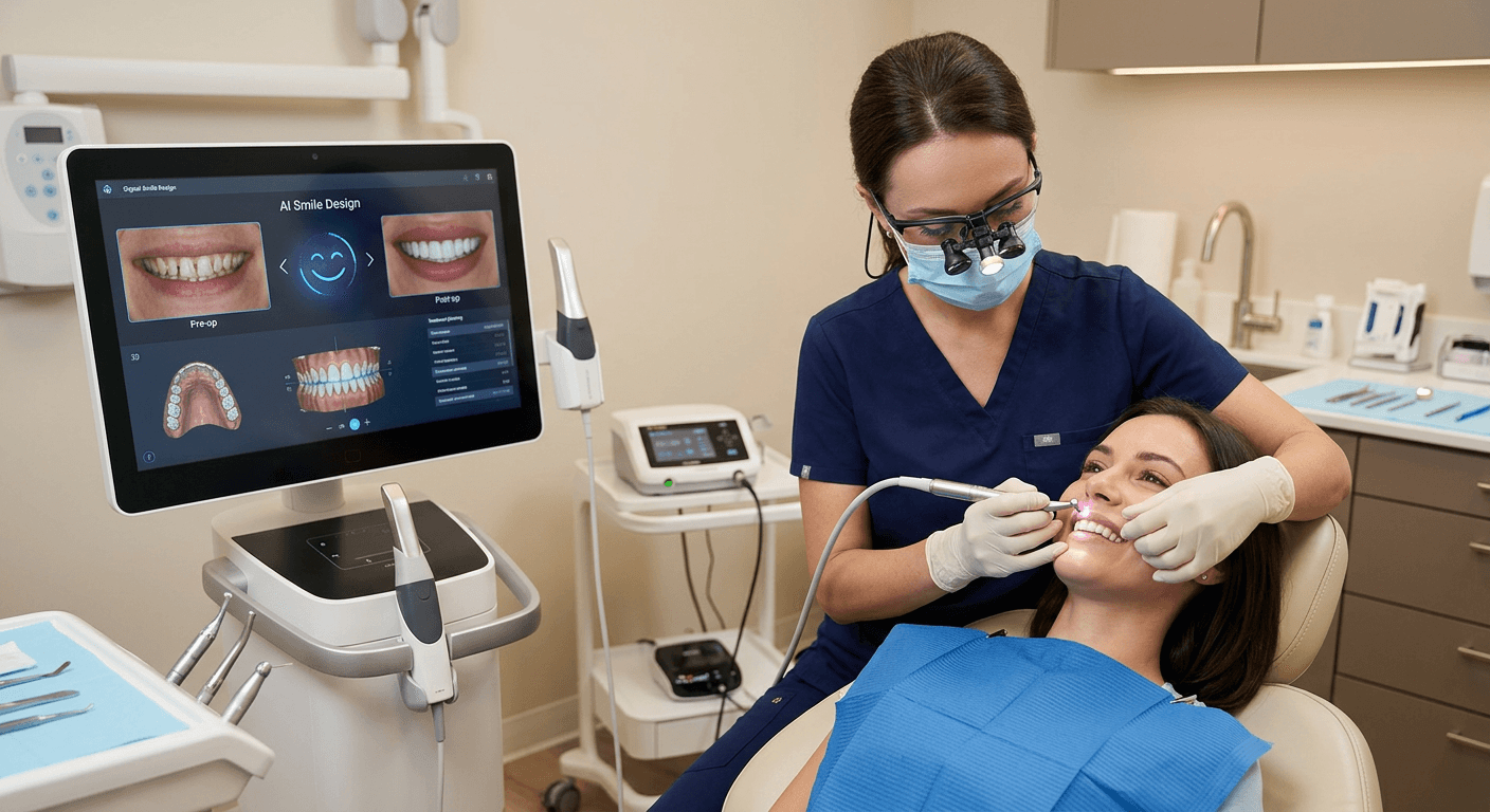 Top Cosmetic Dentistry Trends: AI Veneers, Laser Shaping & Digital Smile Design