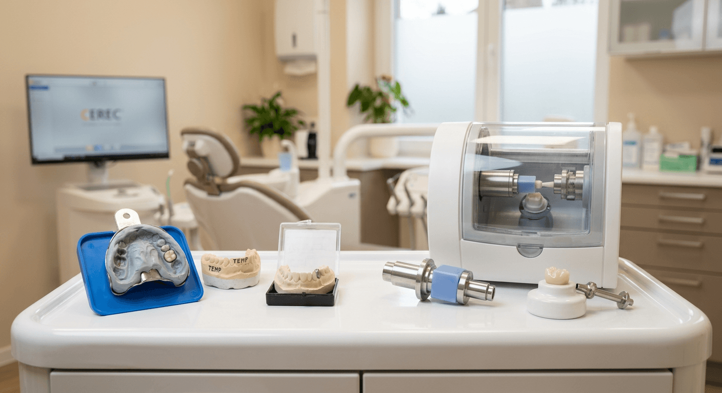 CEREC Crowns vs. Traditional Crowns: A Step-by-Step Comparison Guide